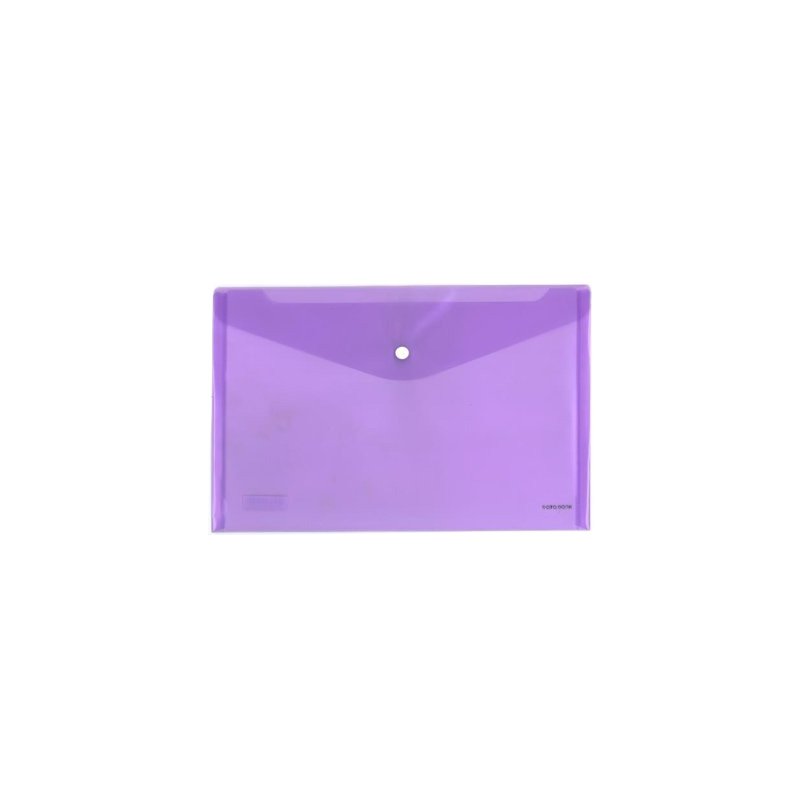 SOBRE BROCHE PORTADOCUMENTOS TRANSLUCIDO VIOLETA