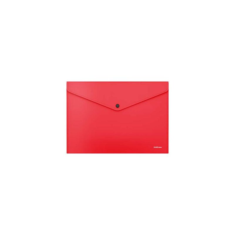 SOBRE BROCHE PORTADOCUMENTOS OPACO ROJO