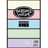 PAPEL MULTIFUNCION OCW A4 80GR. PASTEL P/100H 