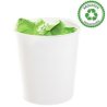 PAPELERA ECOGREEN BLANCA 18 LITROS