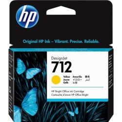 HP CARTUCHO Nº 712 AMARILLO