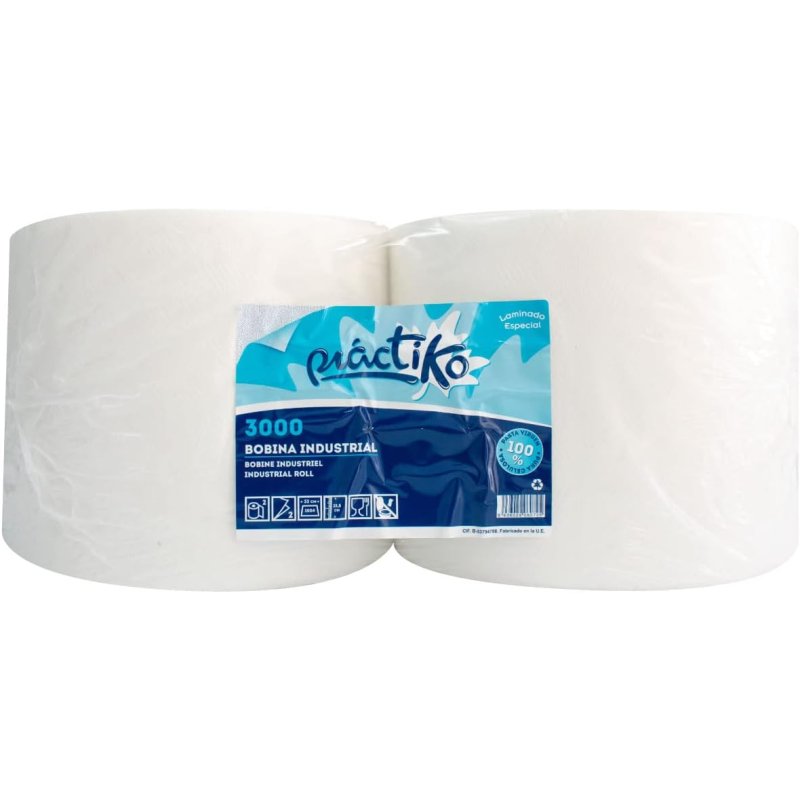 PAPEL SECAMANOS INDUSTRIAL PRACTIKO  P/2