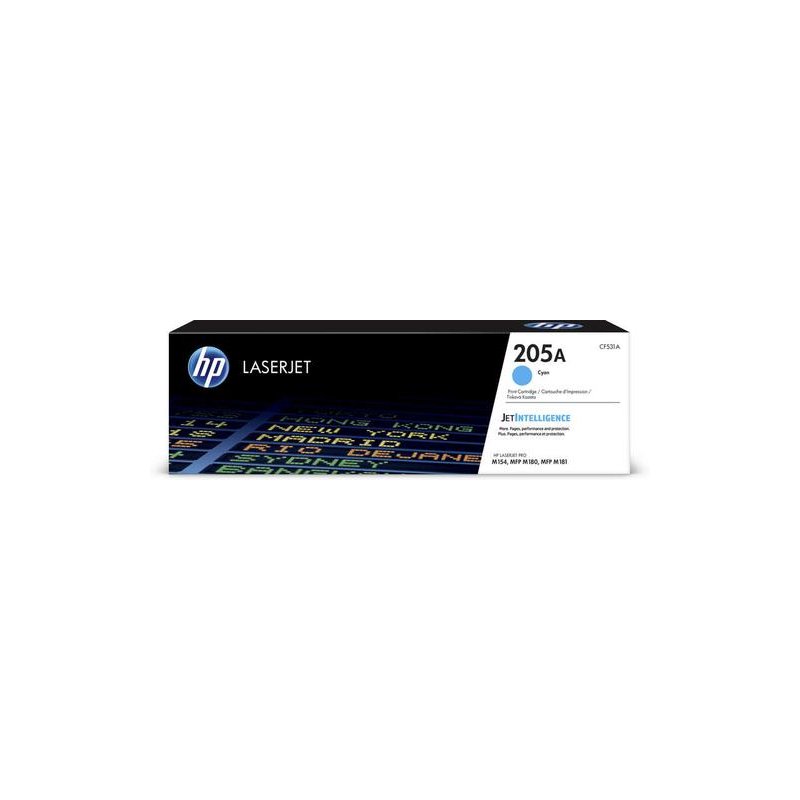 HP TONER LASER 205A CYAN