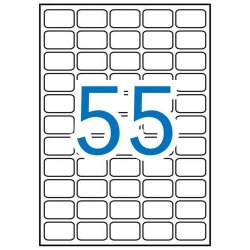 ETIQUETA ADHESIVA BLANCA...