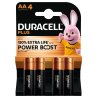 PILA ALCALINA DURACELL AA BLISTER 4 UNIDADES