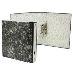 ARCHIVADOR JASPEADO NEGRO...