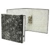 ARCHIVADOR JASPEADO NEGRO FOLIO BISMARK+CAJETIN