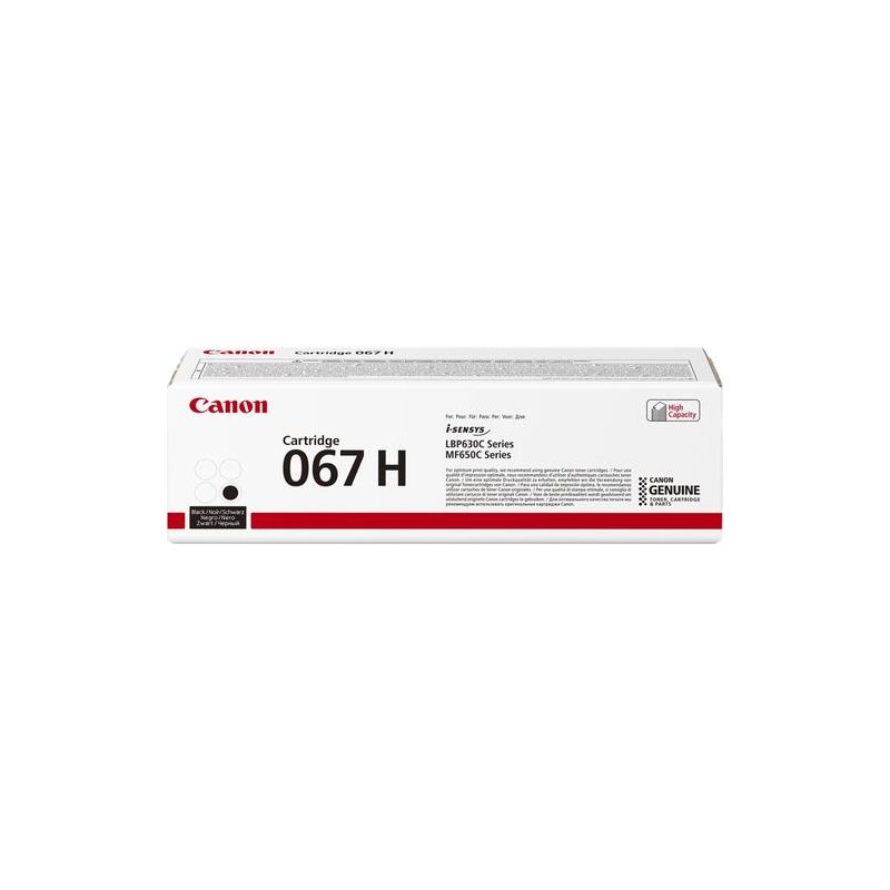 CANON TONER LASER 067H NEGRO