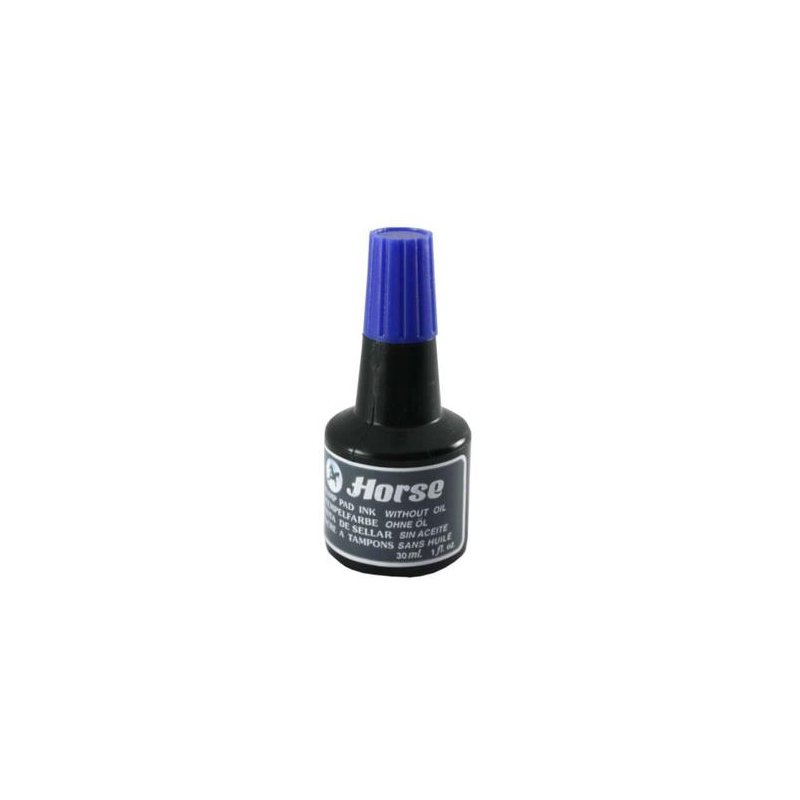 TINTA TAMPON HORSE 30ML AZUL