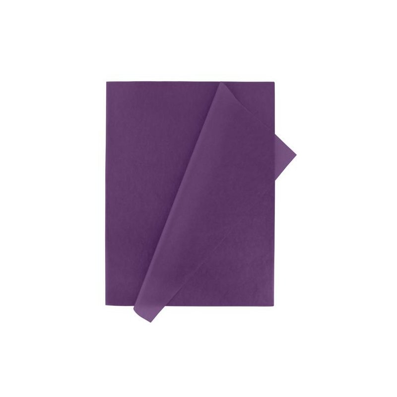 PAPEL DE SEDA FIXO 50X75CM VIOLETA M/25H.