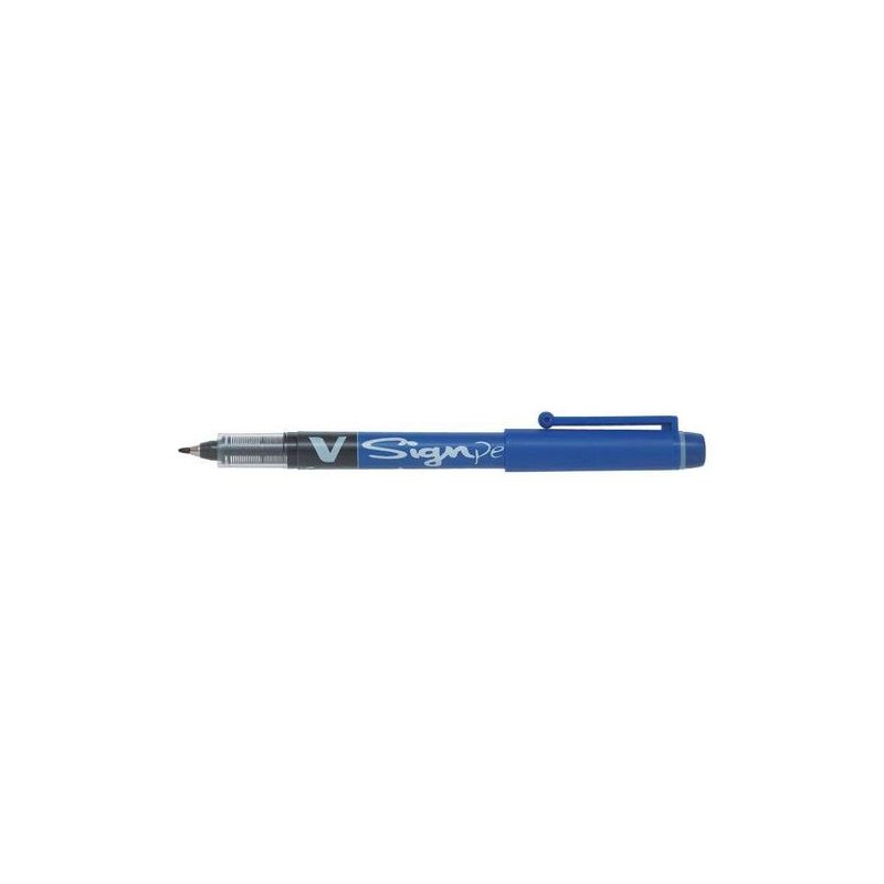 ROTULADOR DE PUNTA FINA PILOT V-SIGN AZUL
