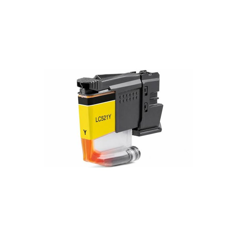 CARTUCHO RECICLADO BROTHER LC-521 AMARILLO