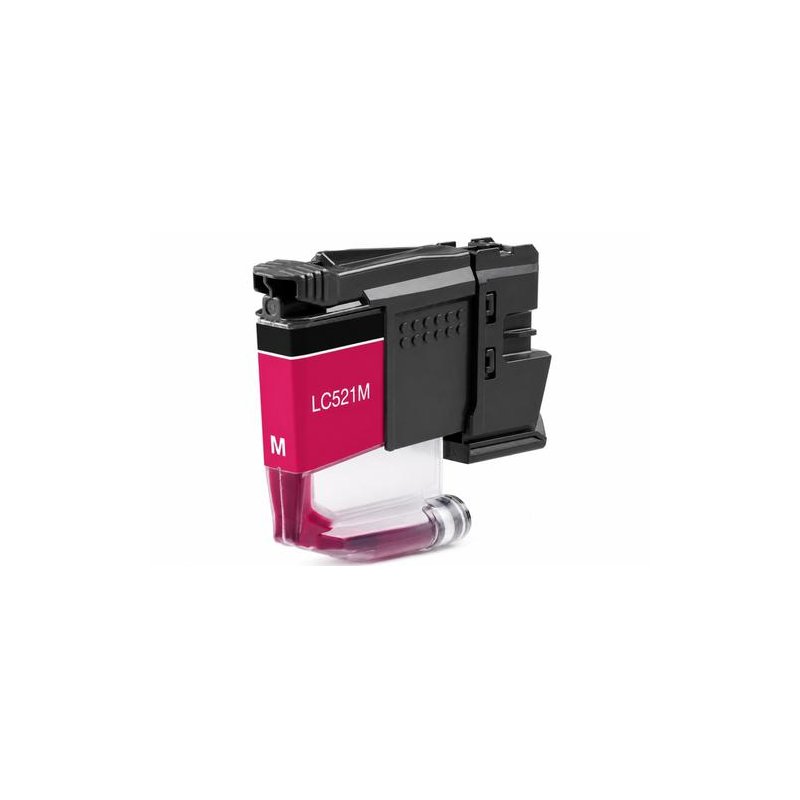 CARTUCHO RECICLADO BROTHER LC-521 MAGENTA