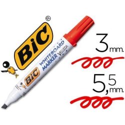 ROTULADOR BIC VELLEDA ECOLUTIONS 1751 ROJO