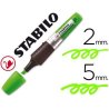 MARCADOR FLUORESCENTE STABILO LUMINATOR VERDE