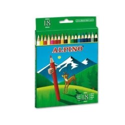 LAPICES DE COLORES ALPINO EST/18 COLORES
