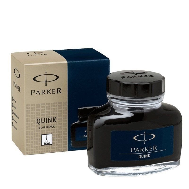 TINTERO PARKER NEGRO B/57ML.