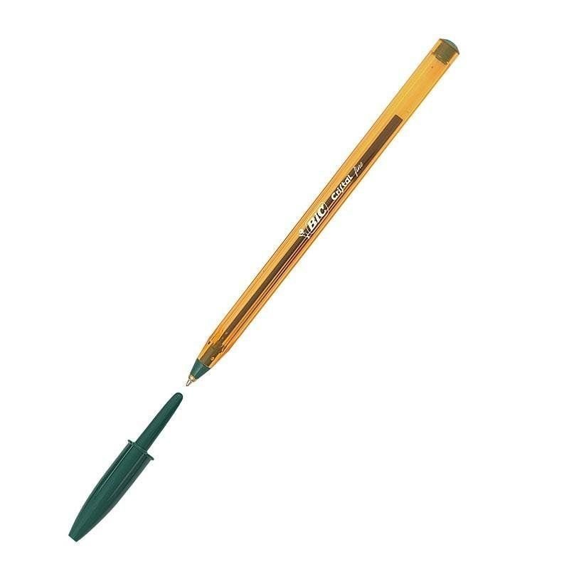 BOLIGRAFO BIC CRISTAL FINE VERDE