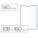 PORTACARNET ESSELTE PVC 108X160MM.