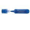 MARCADOR FLUORESCENTE FABER TRANSLUCIDO AZUL