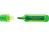 MARCADOR FLUORESCENTE FABER TRANSLUCIDO VERDE