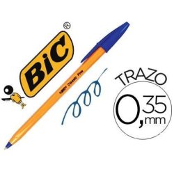 BOLIGRAFO BIC NARANJA AZUL