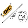 BOLIGRAFO BIC CRISTAL CELEBRATE PLATA COLOR NEGRO