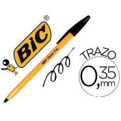 BOLIGRAFO BIC NARANJA NEGRO