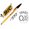 BOLIGRAFO BIC NARANJA NEGRO