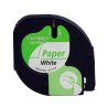 CINTA DYMO LETRATAG PAPEL 12MMX4M NEGRO/BLANCO