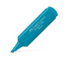 MARCADOR FLUORESCENTE FABER PASTEL TURQUESA