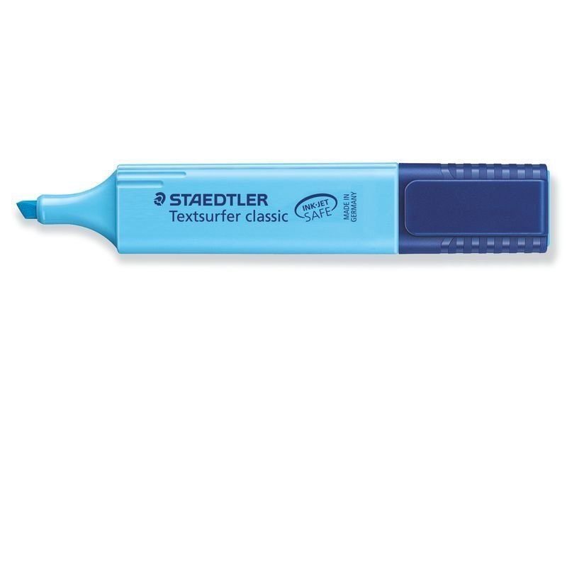 MARCADOR FLUORESCENTE STAEDTLER AZUL