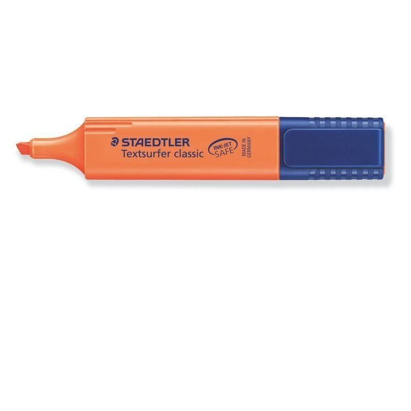 MARCADOR FLUORESCENTE STAEDTLER NARANJA