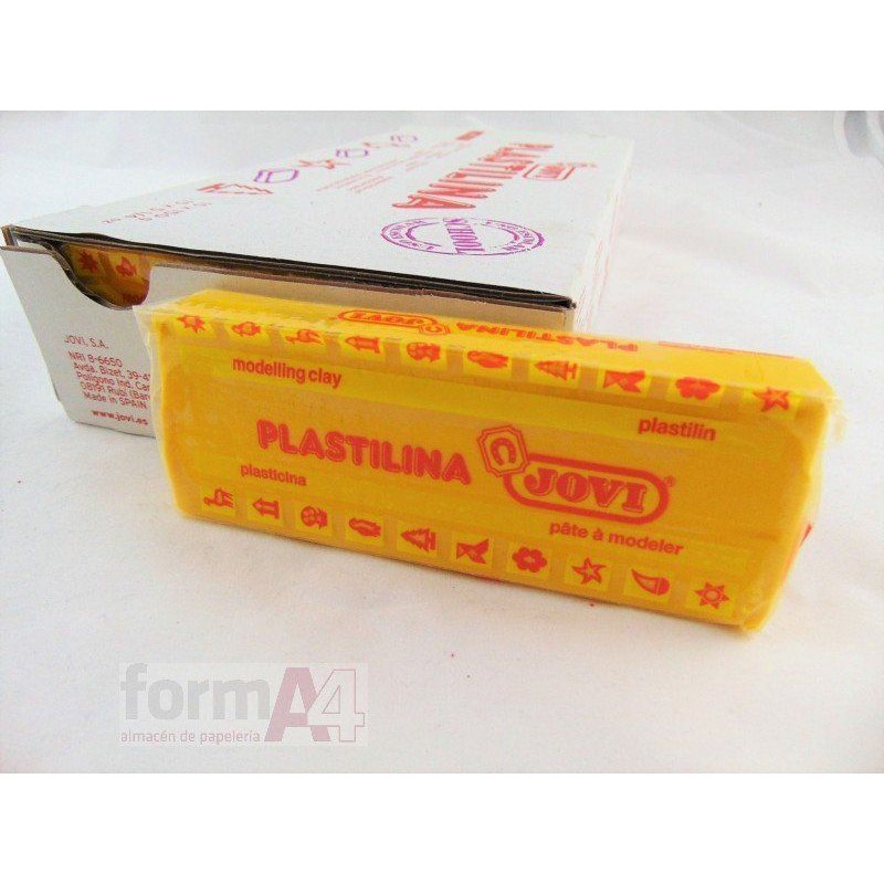 PLASTILINA JOVI 71 C/15 AMARILLO OSCURO