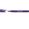 MARCADOR FLUORESCENTE FABER-CASTELL 38 VIOLETA