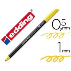 ROTULADOR EDDING 1200 AMARILLO