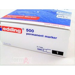 MARCADOR EDDING 500 NEGRO