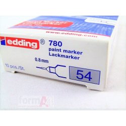 ROTULADOR EDDING 780 PLATA