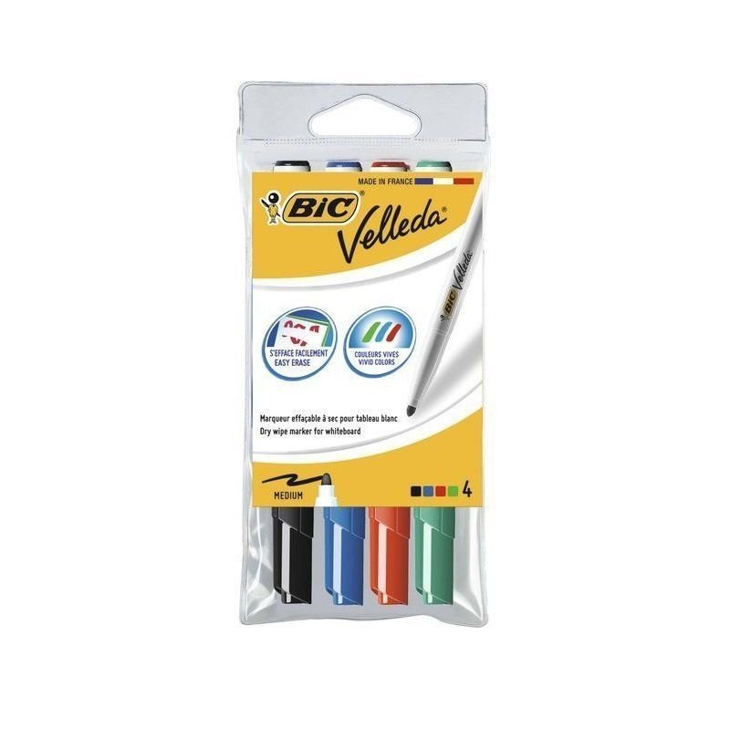 ROTULADOR BIC VELLEDA MEDIUM 1741 EST/4