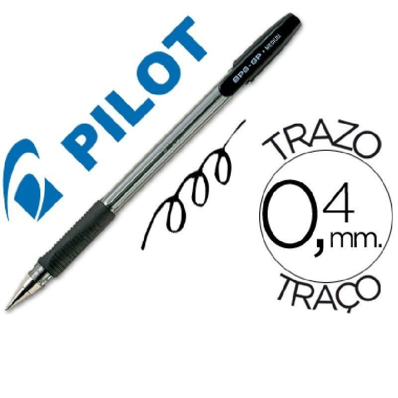 BOLIGRAFO PILOT BPS-GP NEGRO