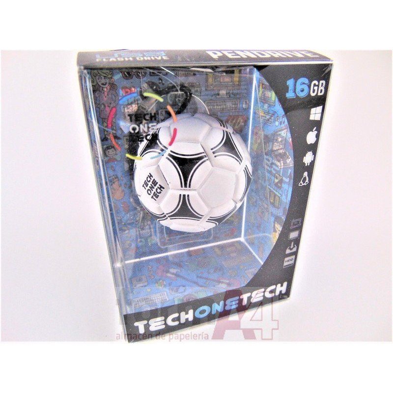 MEMORIA USB BALON DE FUTBOL GOL-ONE 16GB