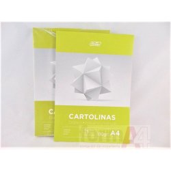 BLOC DE CARTULINA BLANCA FIRMO A4 180GR. P/25