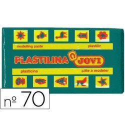 PLASTILINA JOVI 70 C/30 VERDE OSCURO