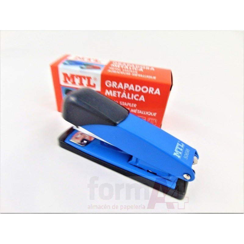 GRAPADORA METALICA  MTL MEDIANA AZUL