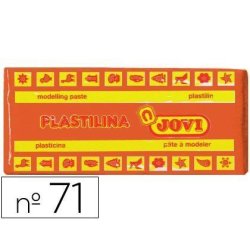 PLASTILINA JOVI 71 C/15 NARANJA