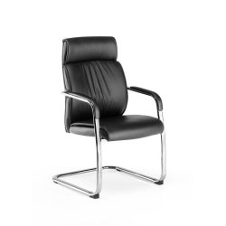 SILLON MOSCÚ BAJO NEGRO PATIN