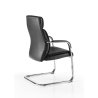 SILLON MOSCÚ BAJO NEGRO PATIN