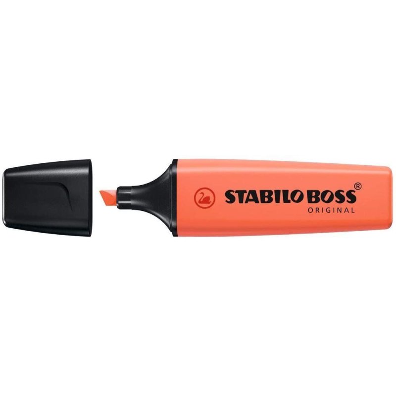 MARCADOR FLUORESCENTE STABILO BOSS CORAL MELOSO