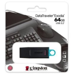 MEMORIA USB KINGSTON DATATRAVELER 3.2 64GB