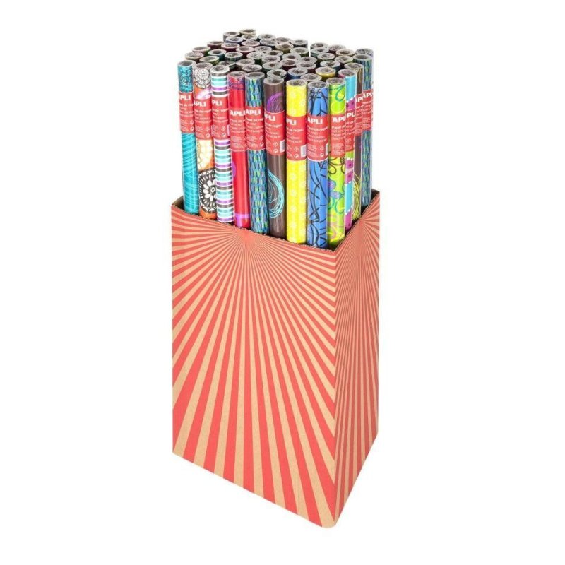 PAPEL REGALO APLI TENDANCE 0.7X2M.